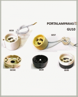 PORTALAMPARAS-GU10